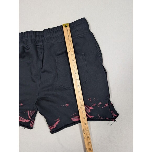 Men's Venum UFC Fight Week 2.0 Cotton Knit Sweat Shorts Size L Black Red - Picture 8 of 11